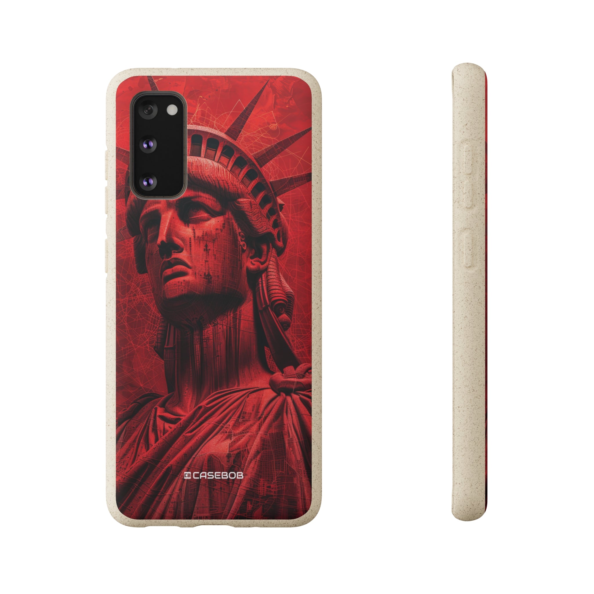 Red Liberty Revolution | Biodegradable Phone Case