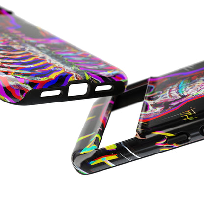 Neon Skeleton Chaos - Google Pixel Case