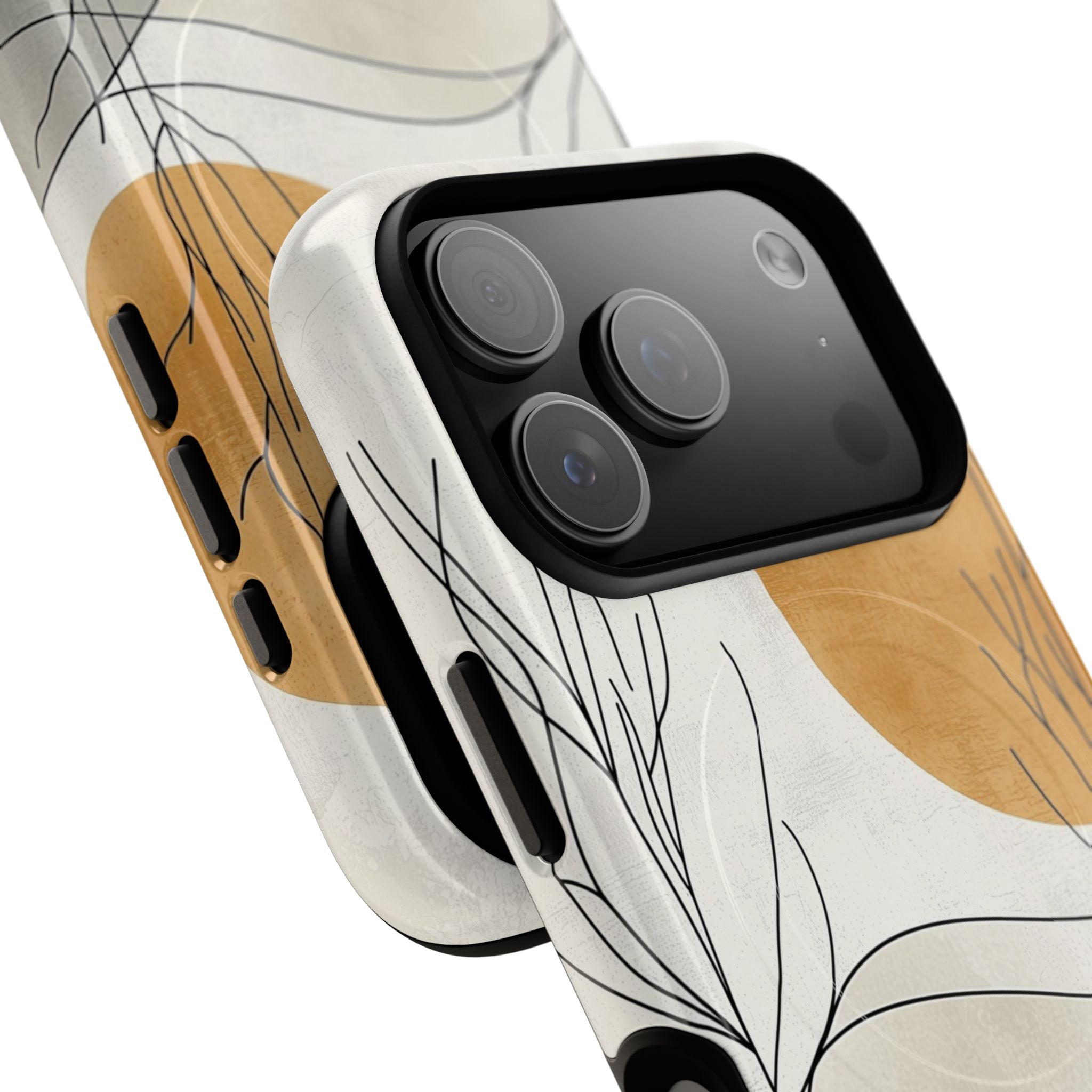 Orange Halo iPhone 17 Pro Case - Tough+