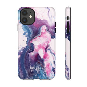 Blue & Pink Art - Protective Phone Case