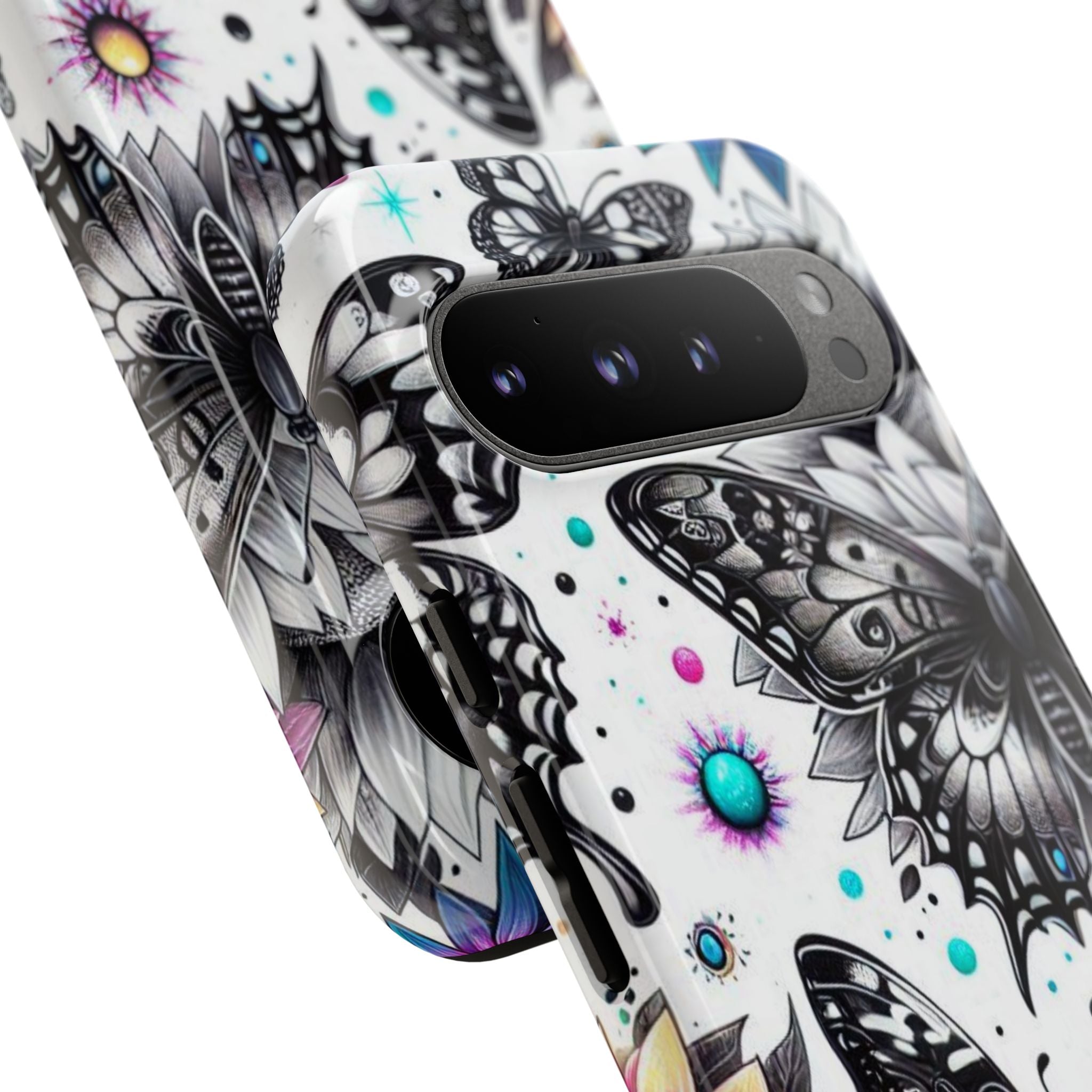 Butterfly Bloom Google Pixel 9 Pro XL Case - Tough
