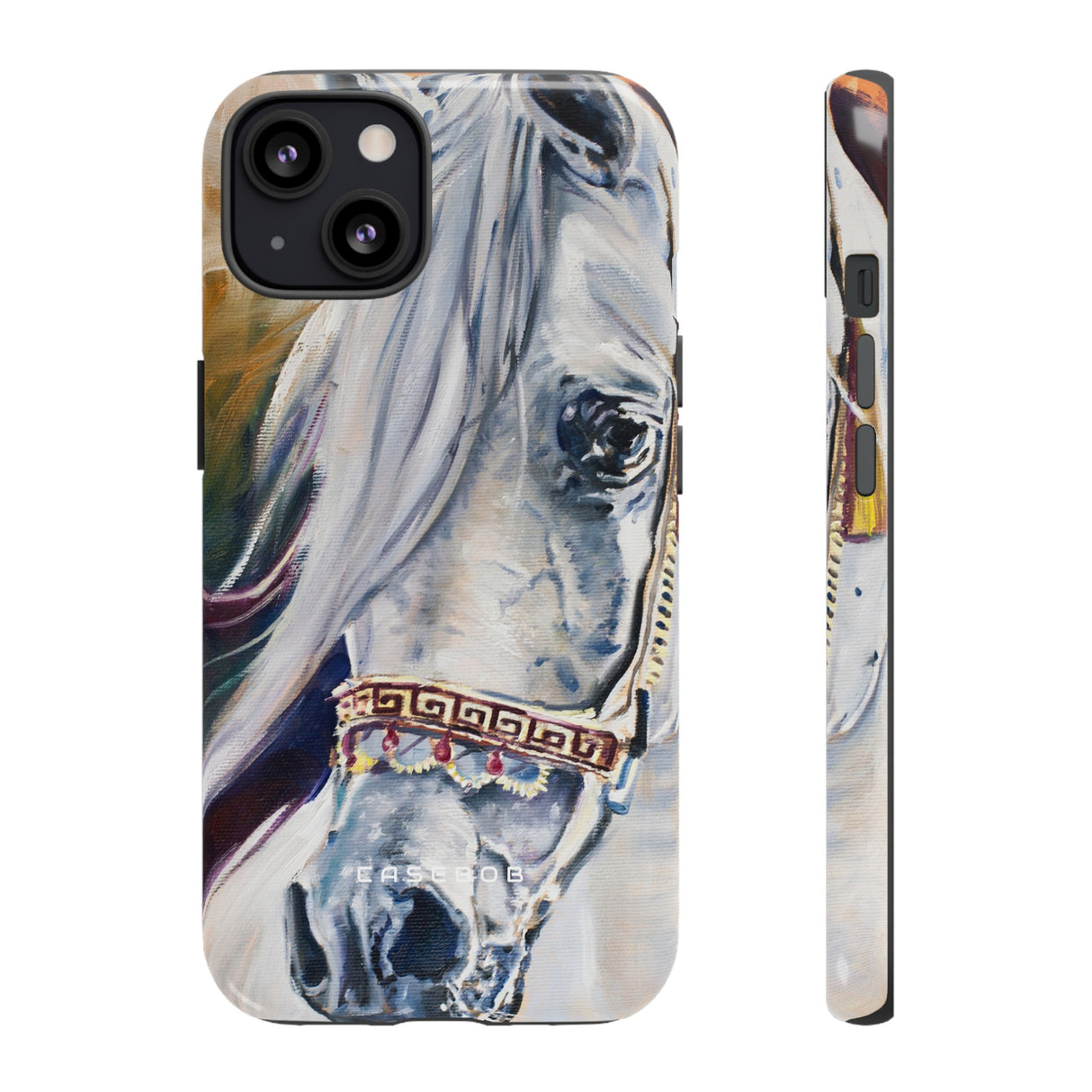 White Arabian - Protective Phone Case