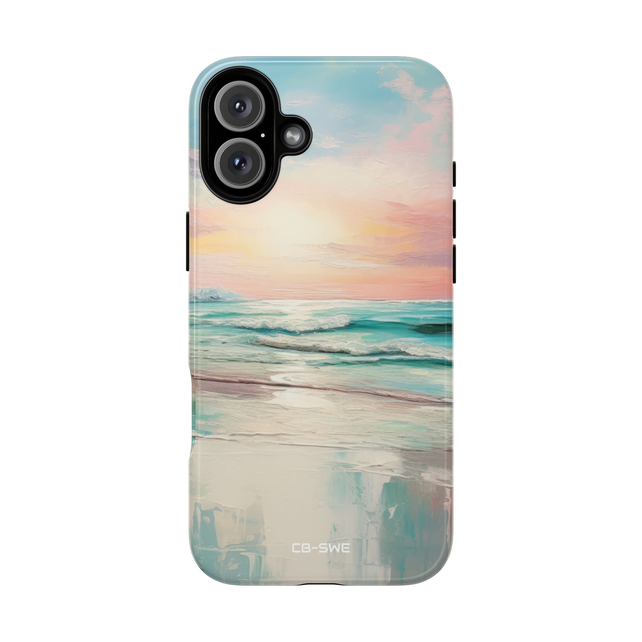 Waves Glistening Softly - iPhone Case