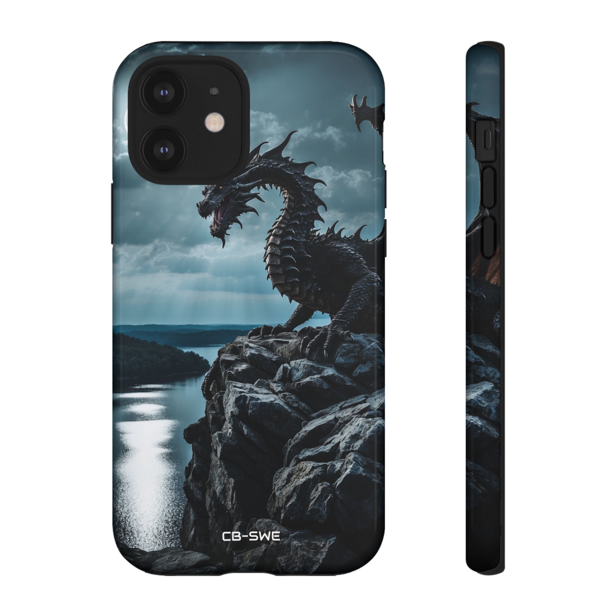 Dragon Soars Moonlight - iPhone Case
