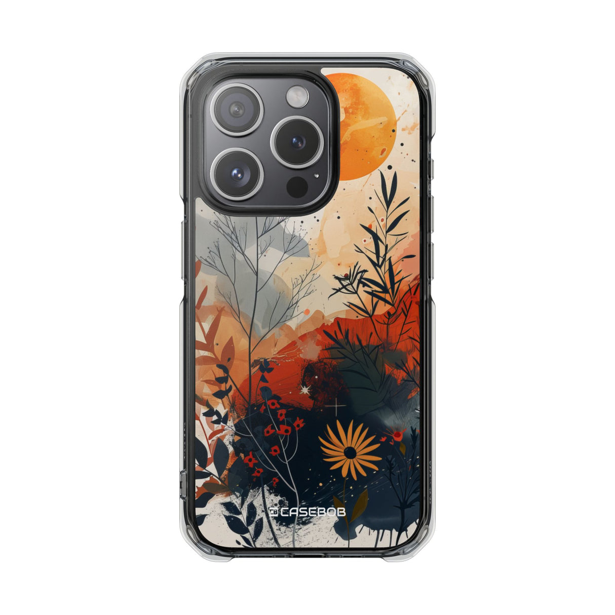 Celestial Botanica - Phone Case for iPhone (Clear Impact - Magnetic)