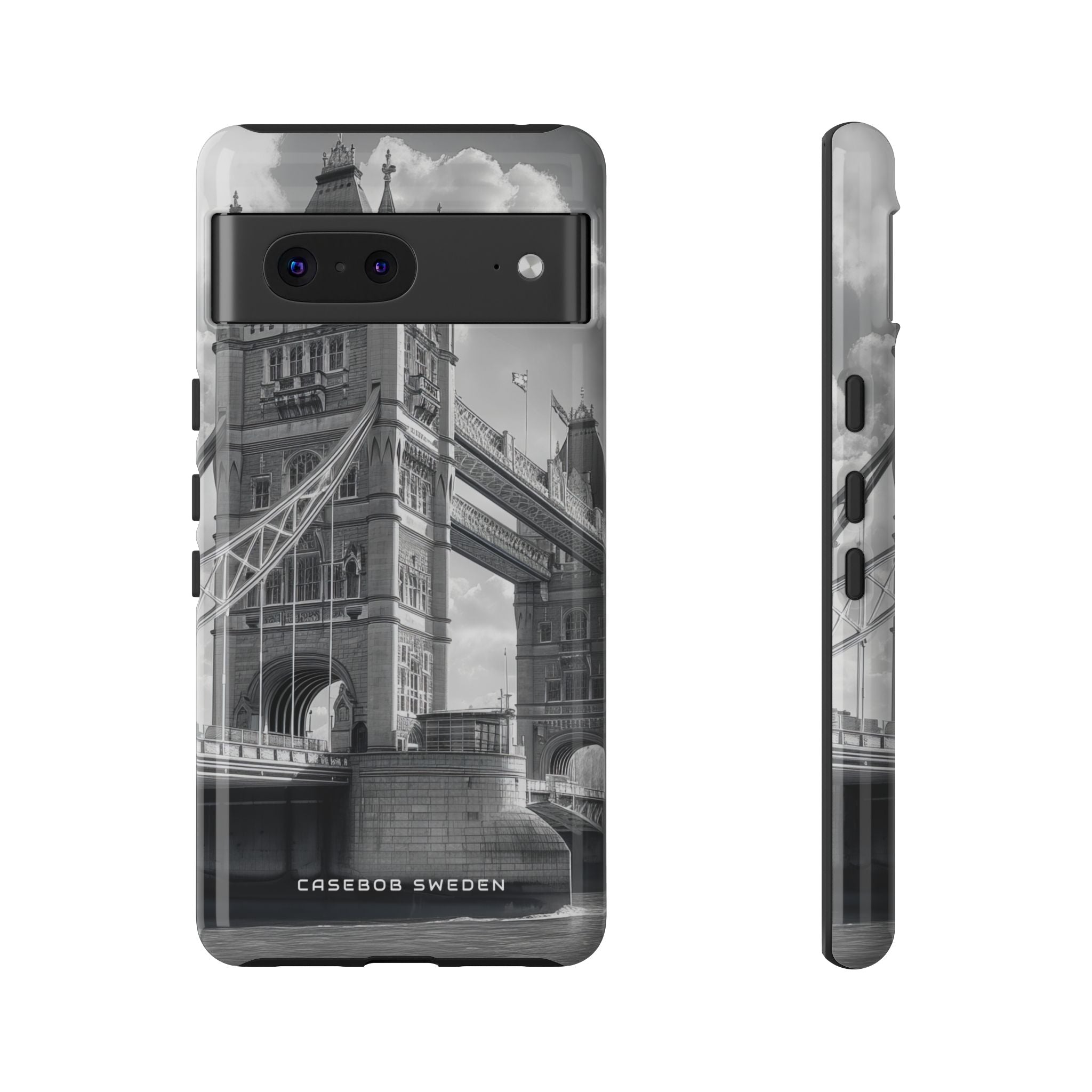 Tower Bridge Monochrome Architecture Study Google Pixel 7 - Tough Phone Case