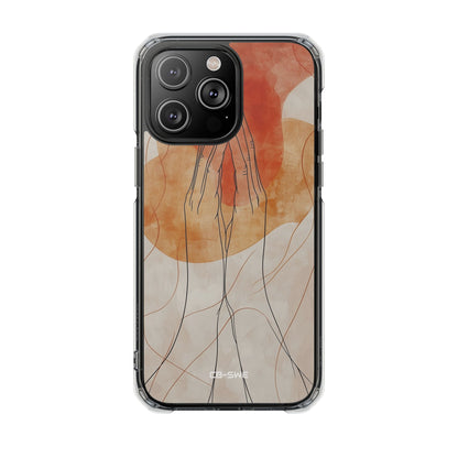 Hands Embrace Light iPhone Case - Impact