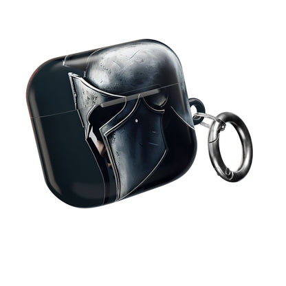 Silver Spartan - AirPods Case