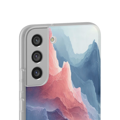 Mountain Wave Serenity - Flexi Samsung S22 Phone Case