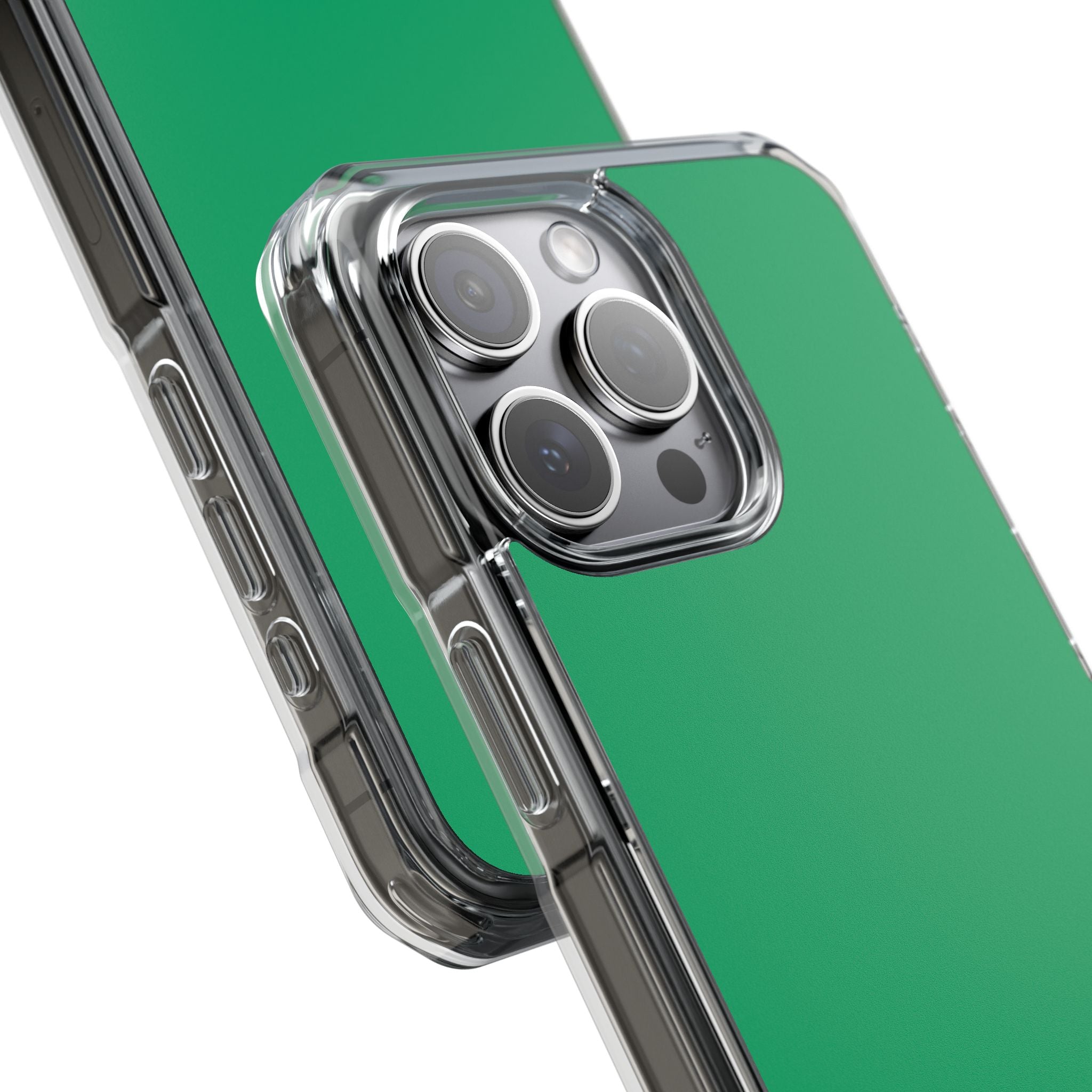 Jade Green - Clear Impact Case for iPhone