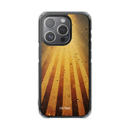 Golden Rays Emanate iPhone Case - Impact