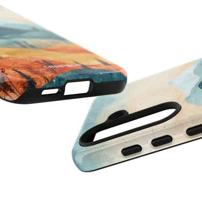 Moonlit Mountains Samsung S24 Case - Tough