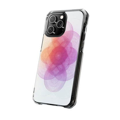 Radiant Circles Expand iPhone Case - Impact