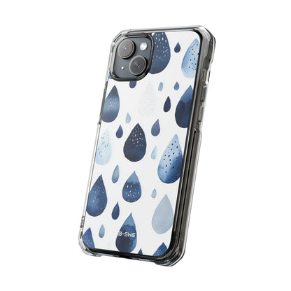Droplets Flow Softly iPhone Case - Impact