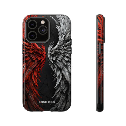 Crimson White Wings iPhone 14 Pro Max Case - Tough
