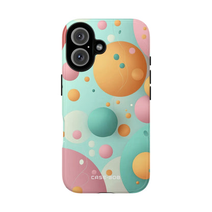 Pastel Circles iPhone 16 Pro Case - Tough