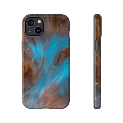 Blue Lagoon Ink Art - Protective Phone Case