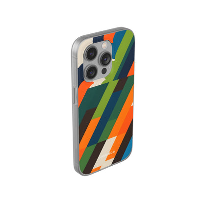 Diagonal Blaze iPhone 14 Pro Case - Soft