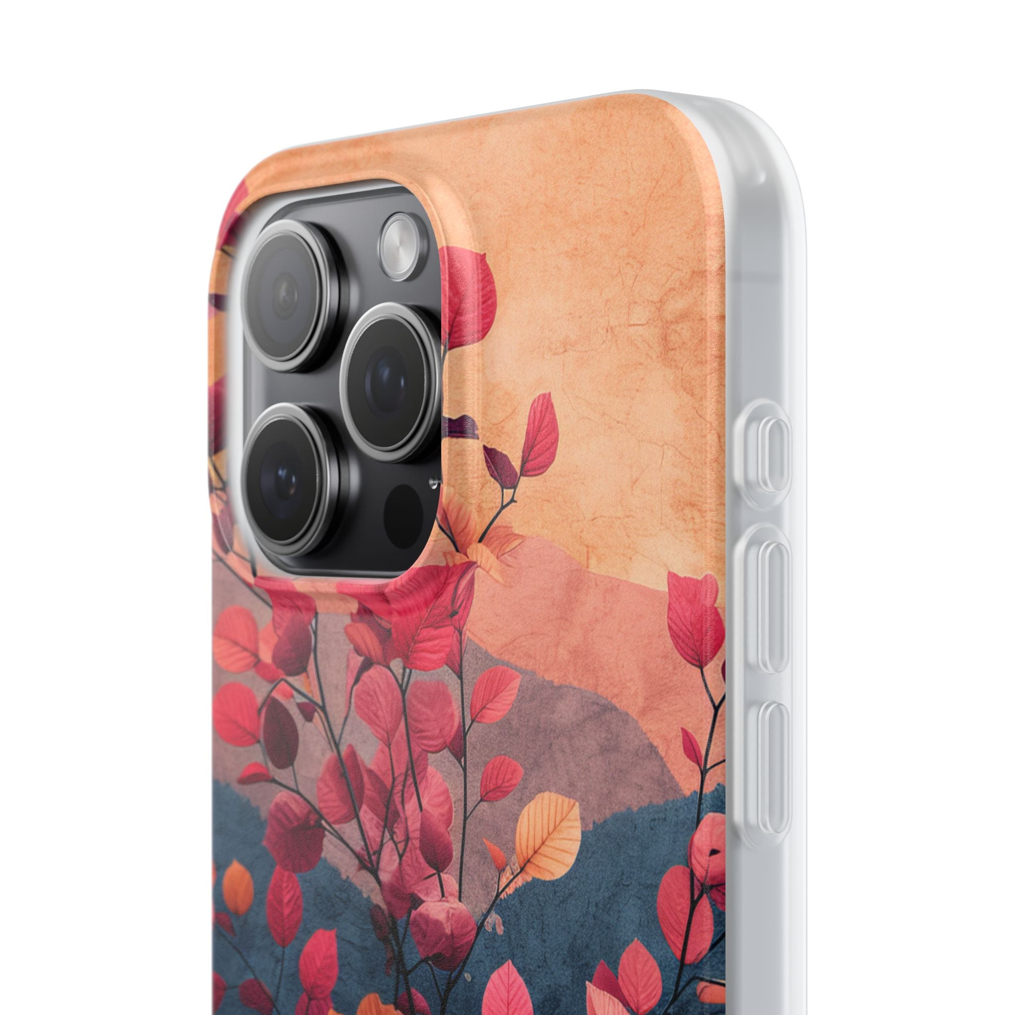 Vibrant Floral Harmony iPhone 15 - Flexi Phone Case