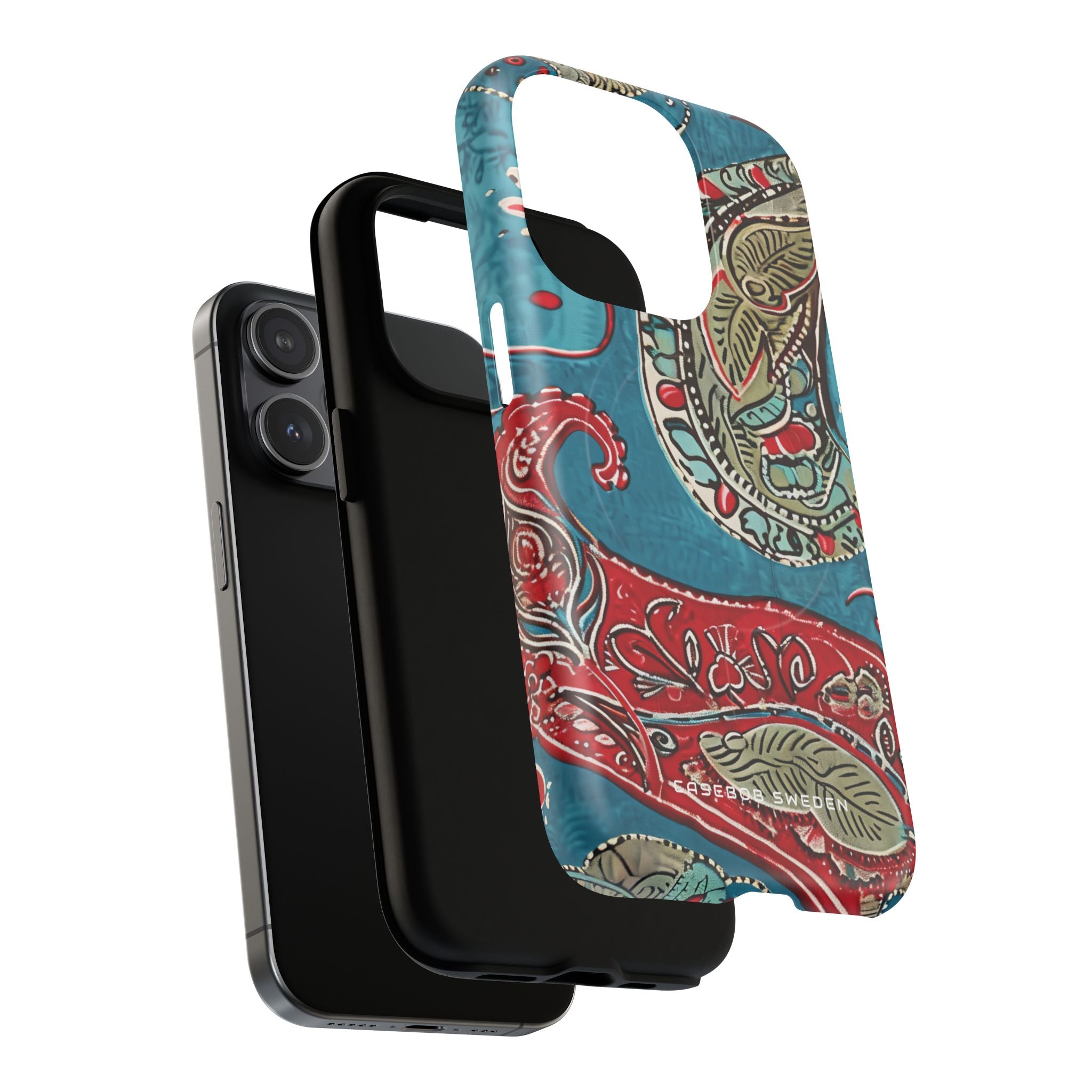 Vintage Paisley Elegance iPhone 15 | Tough+ Phone Case