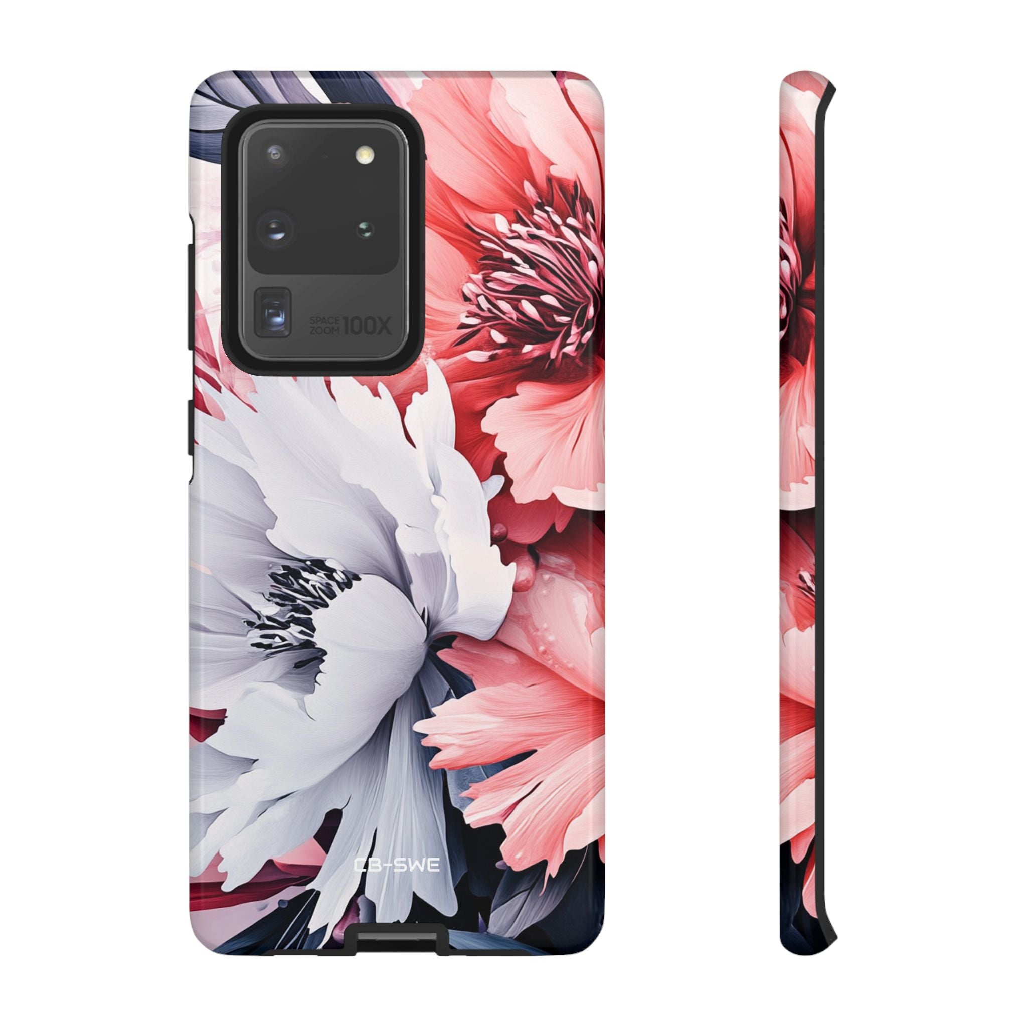 Digital Floral Elegance - Samsung Case
