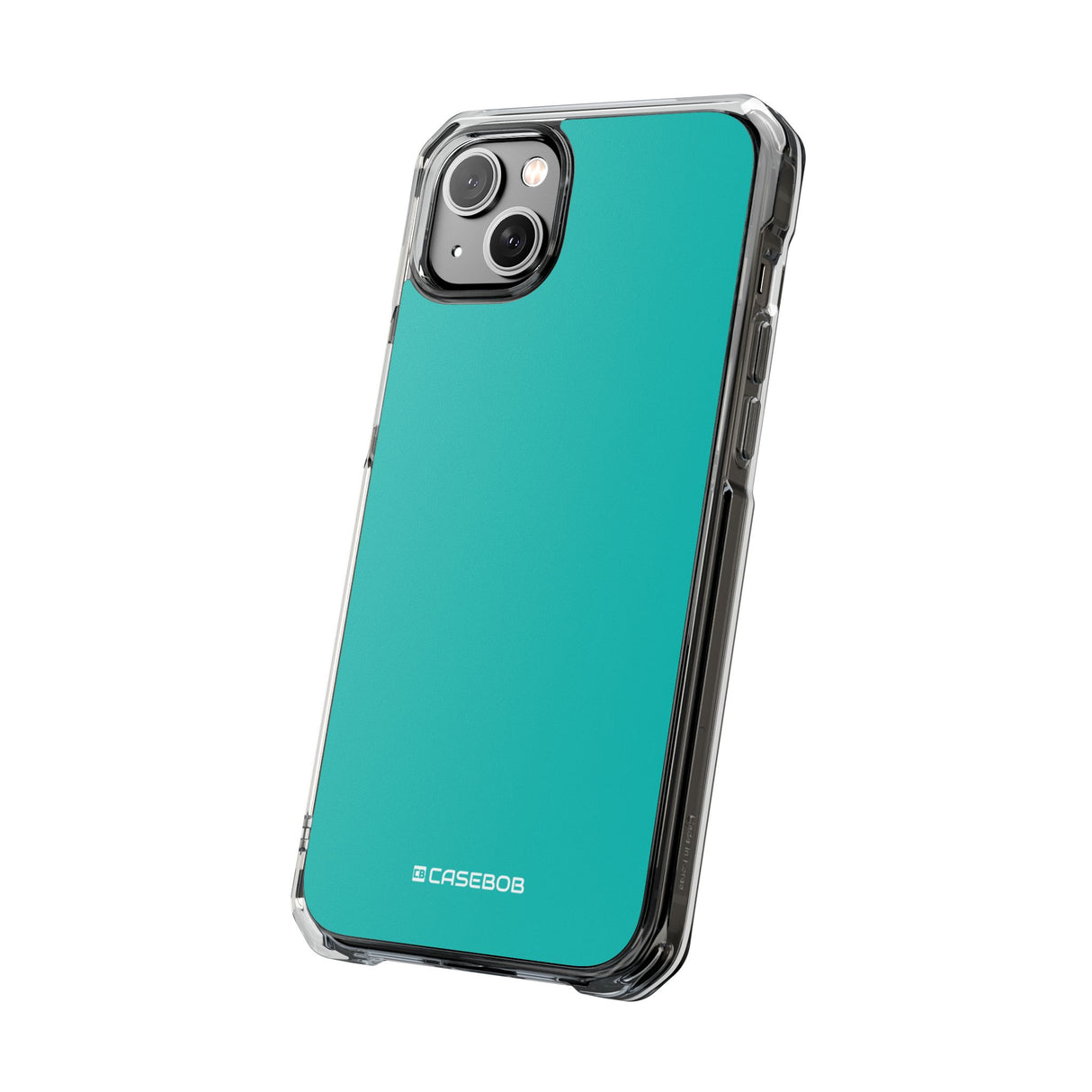 Tiffany Blue | Handyhülle für iPhone (Clear Impact Case – magnetisch) 