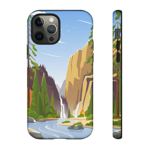 Waterfall at National Park - Protective Phone Case