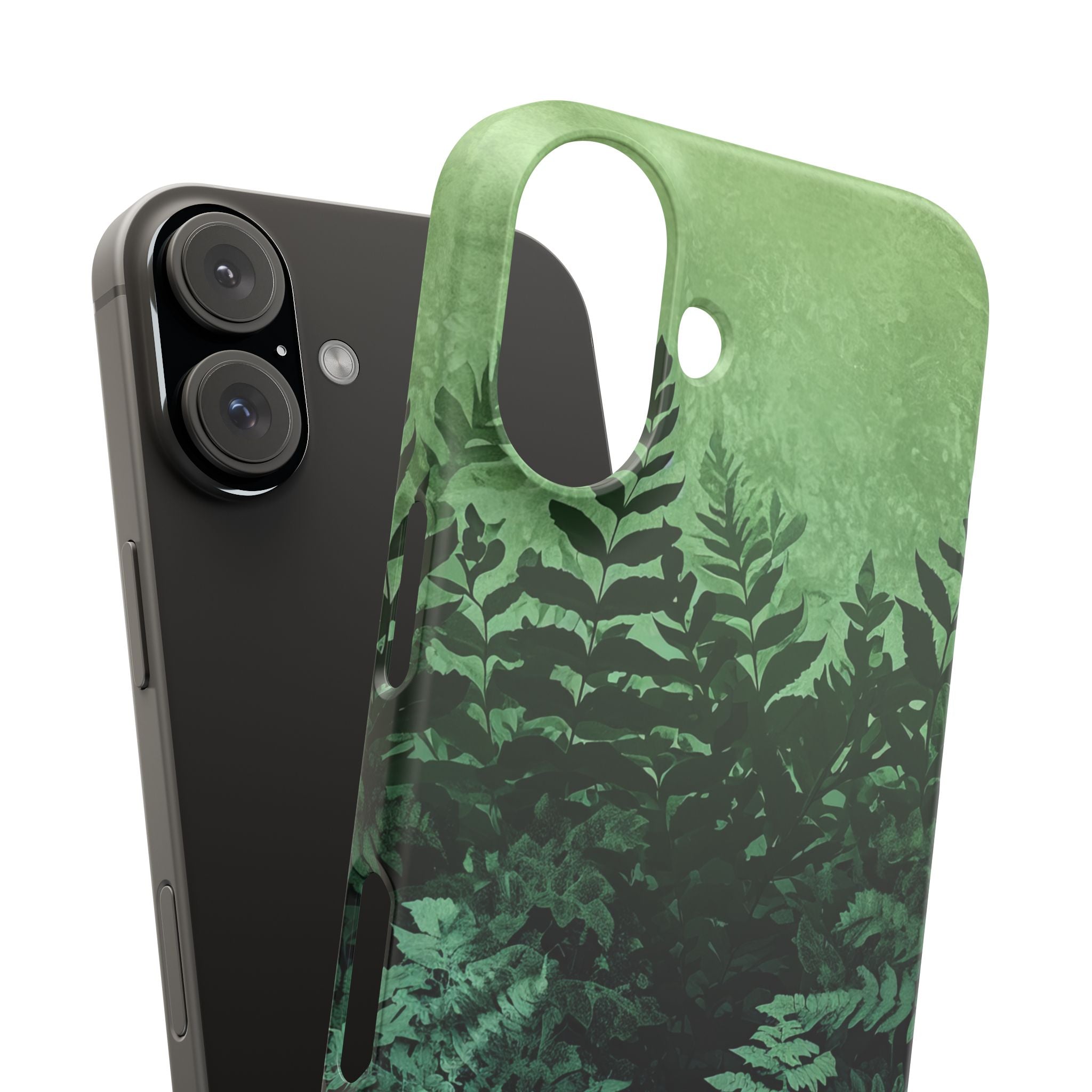 Gradient Fernscape Lush iPhone 16 - Slim Phone Case