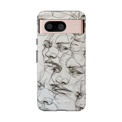 Ethereal Faces - Phone Case for Google Pixel