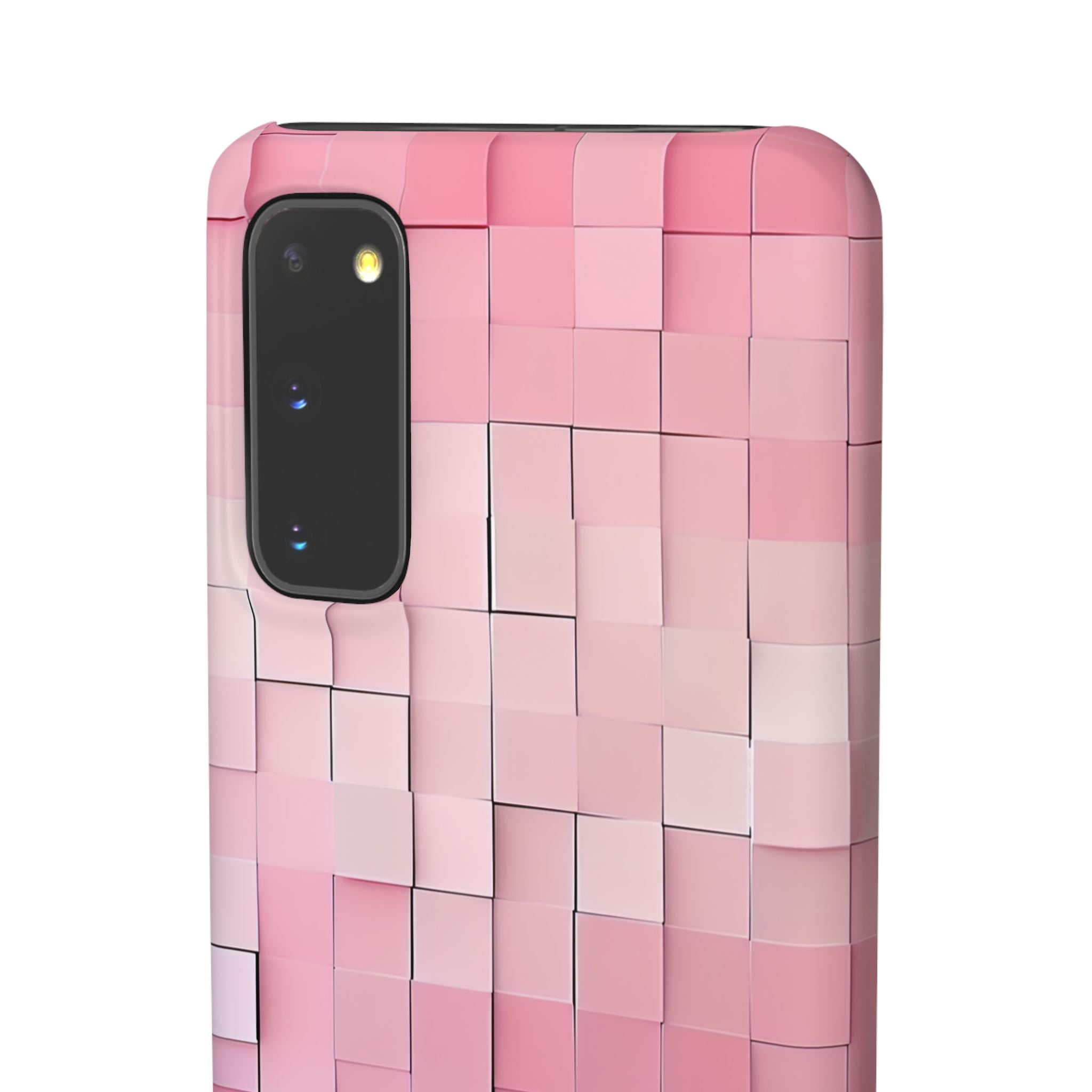 Gradient Pink Mosaic Samsung S20 - Slim Phone Case