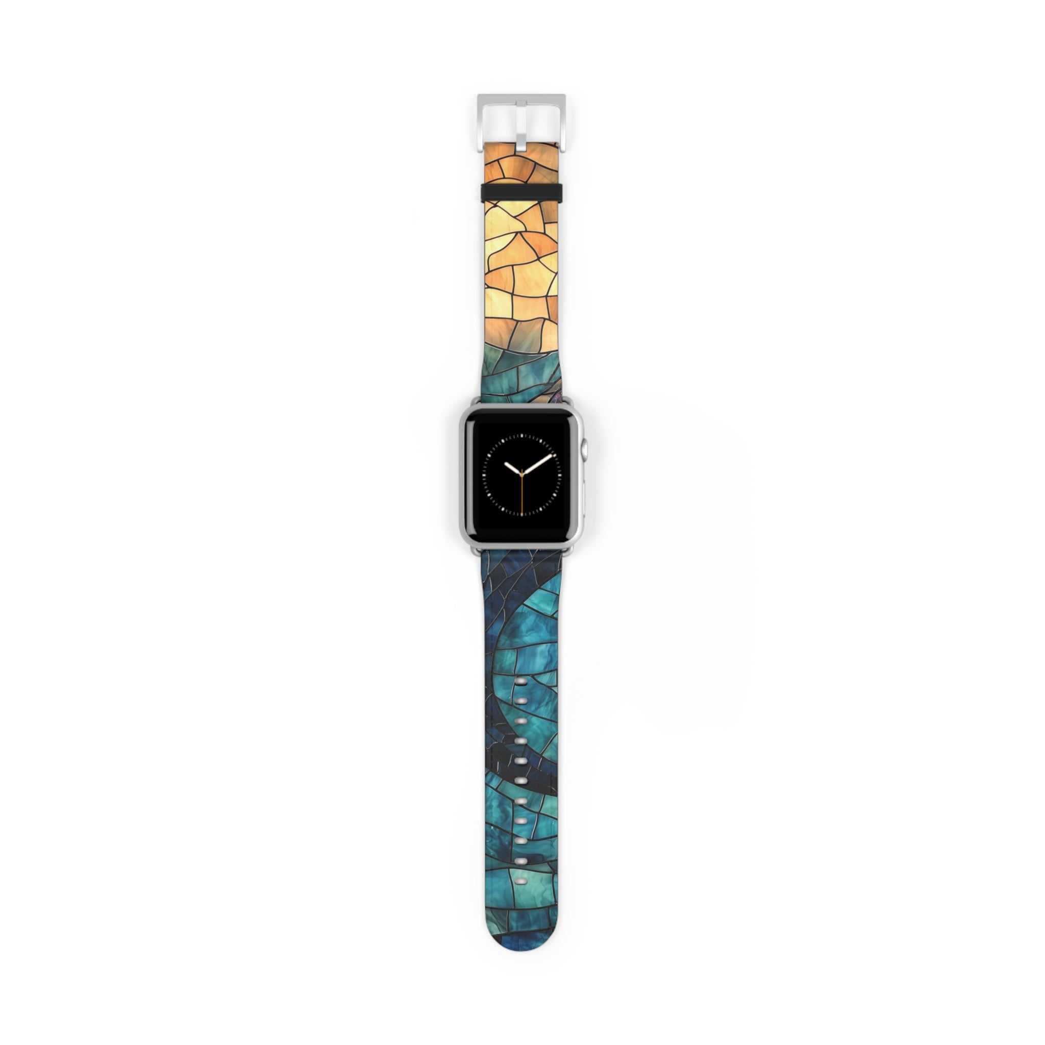 Blue Whale Mosaic - Watch Band