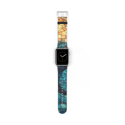 Blue Whale Mosaic - Watch Band