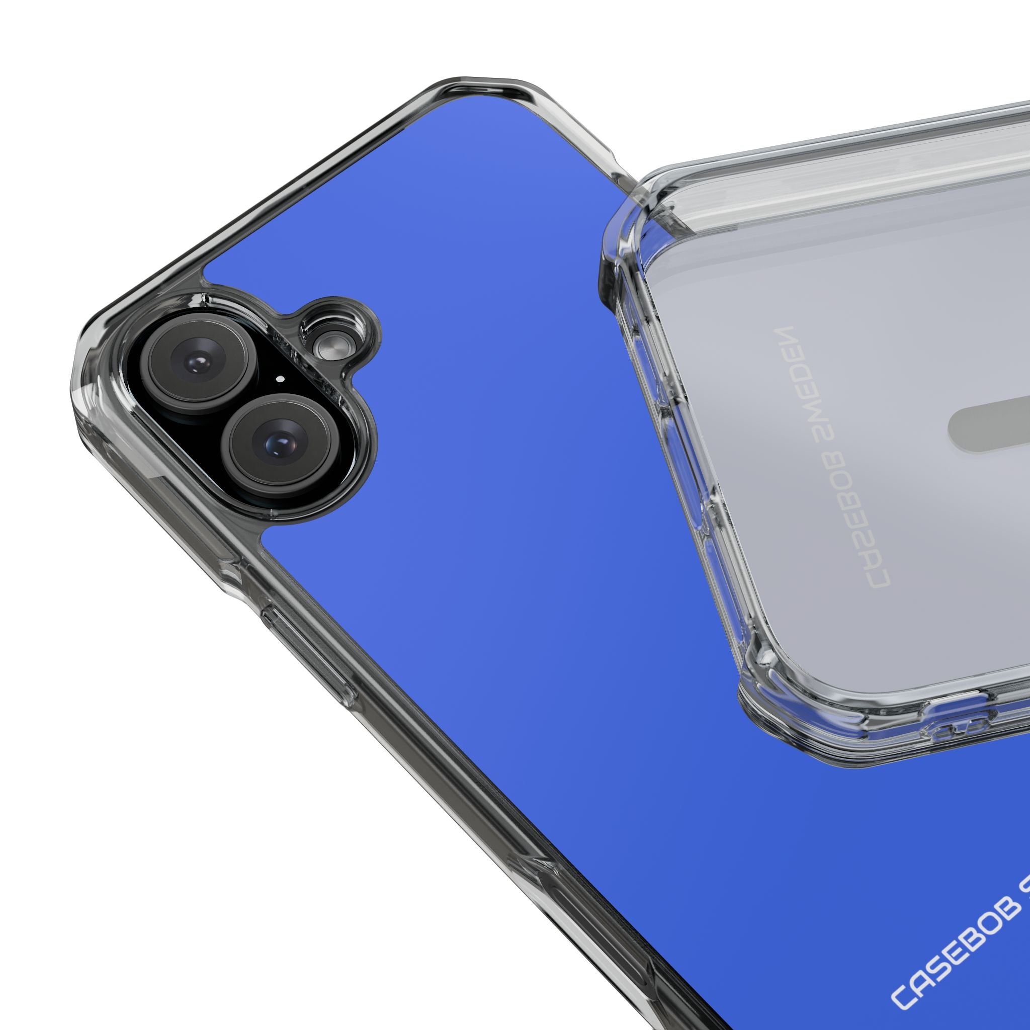 Royal Blue - Clear Impact iPhone 16 Phone Case