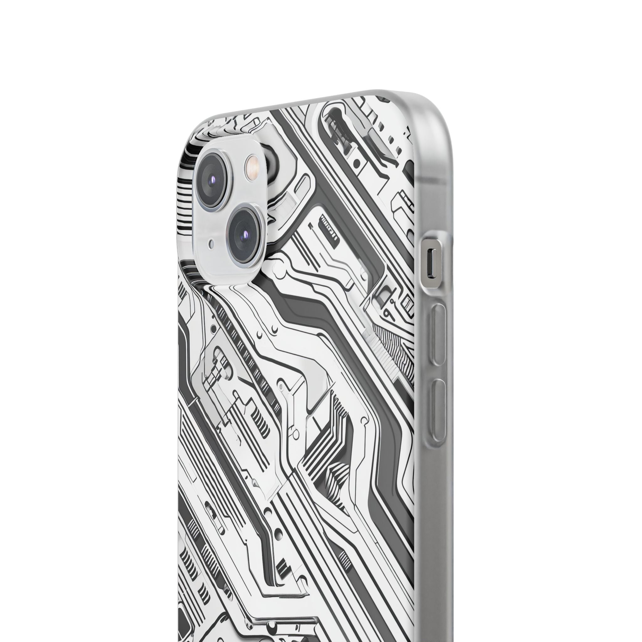 Techno Circuitry | Flexible Phone Case for iPhone