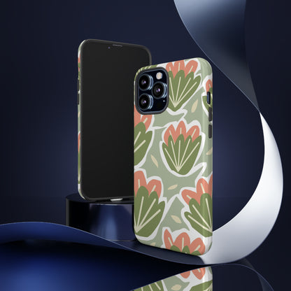 Earth Happy Flower - Protective Phone Case