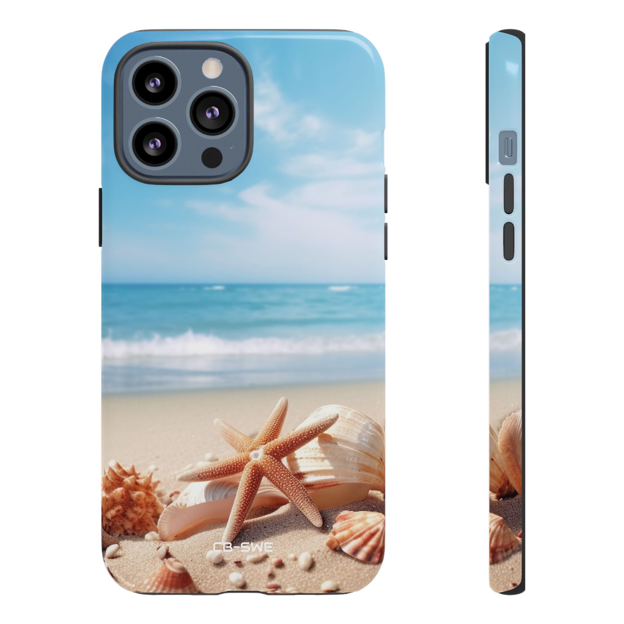 Shells Rest Beneath Waves - iPhone Case