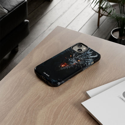 Fierce Dragon Roars - iPhone Case