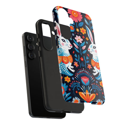 Bunnies Hop Flowers - Samsung Case