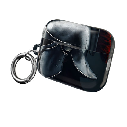 Silver Spartan - AirPods Case