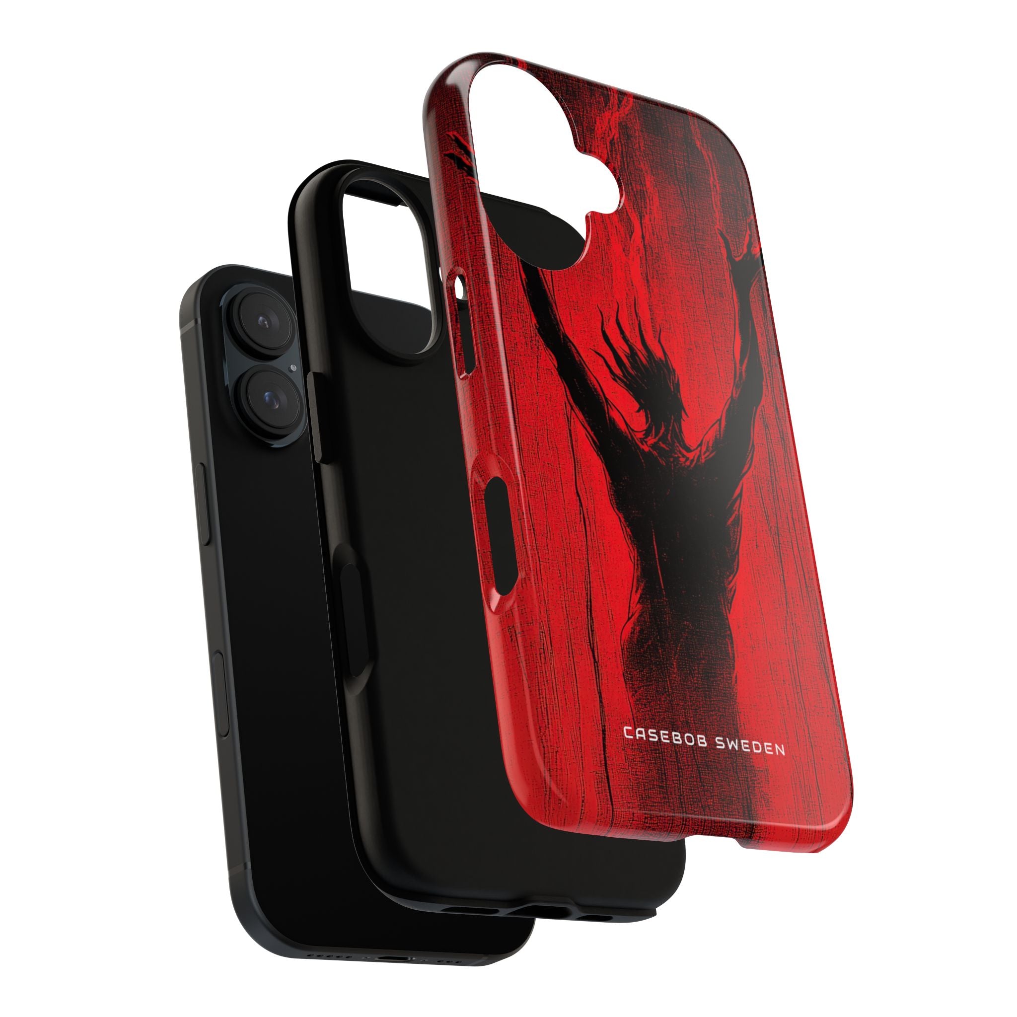 Crimson Despair iPhone 16 - Tough Phone Case