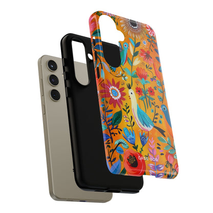Colorful Birds Bloom Samsung S24 Plus Case - Tough