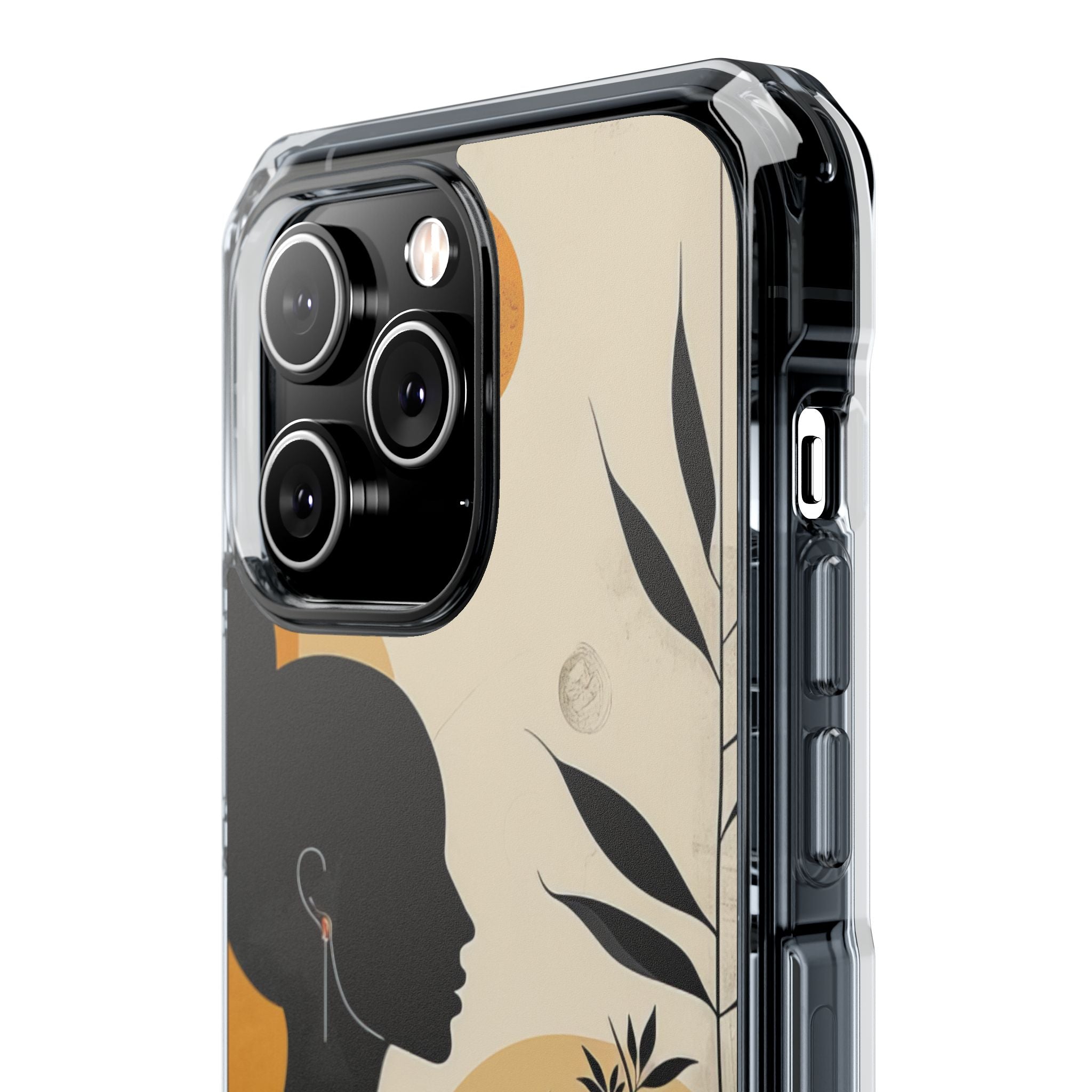 Modern Silhouette Tranquility - Phone Case for iPhone