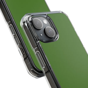 Sap Green | Phone Case for iPhone (Clear Impact Case - Magnetic)