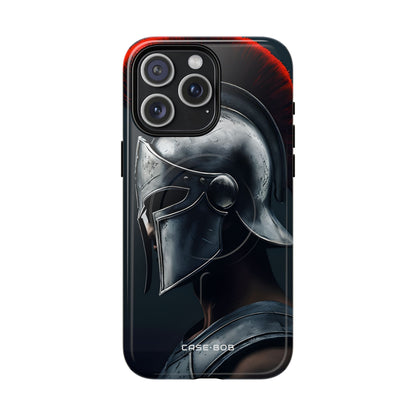 Silver Centurion iPhone 15 Pro Max Case - Tough+