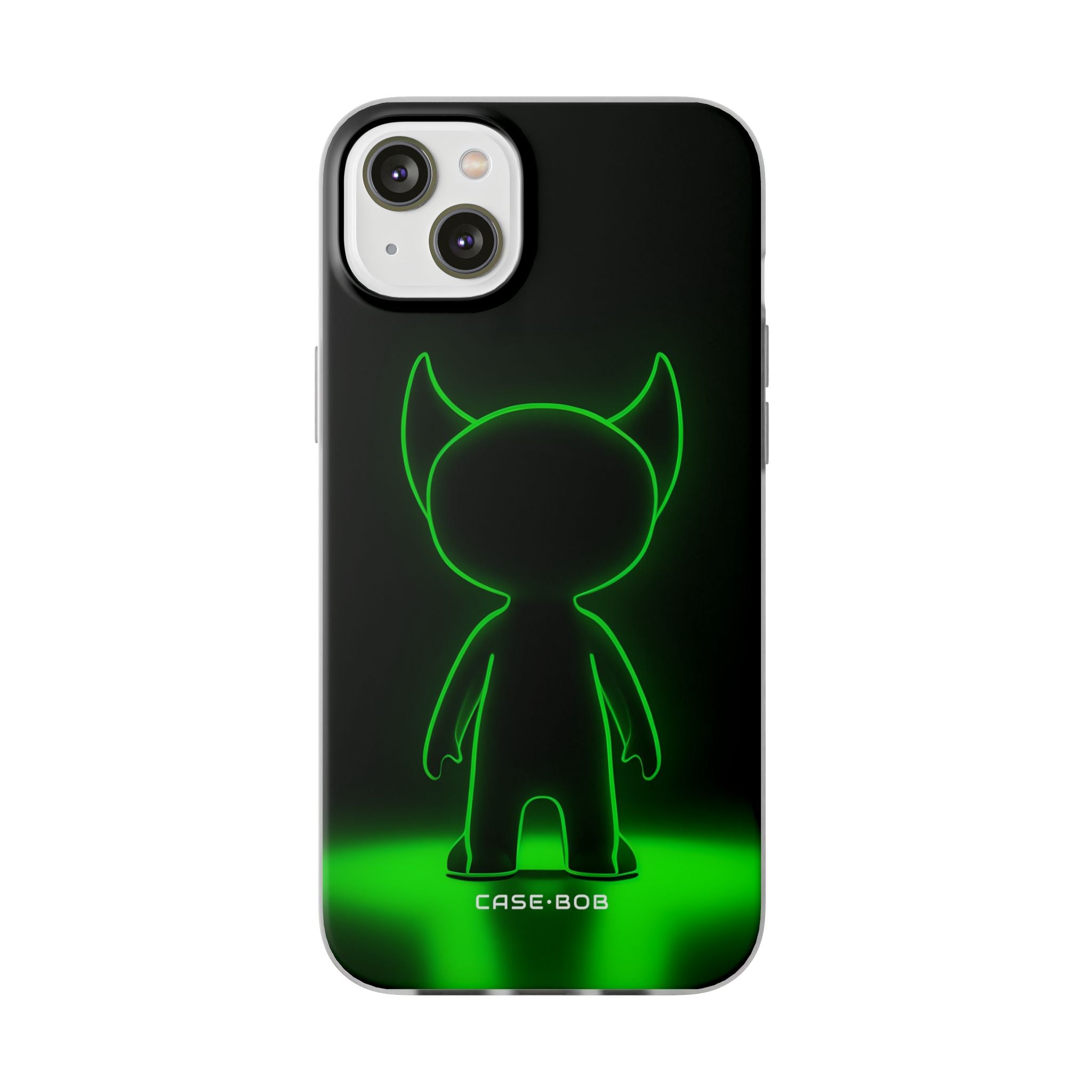 Neon Horned Glow iPhone 14 Plus Case - Soft