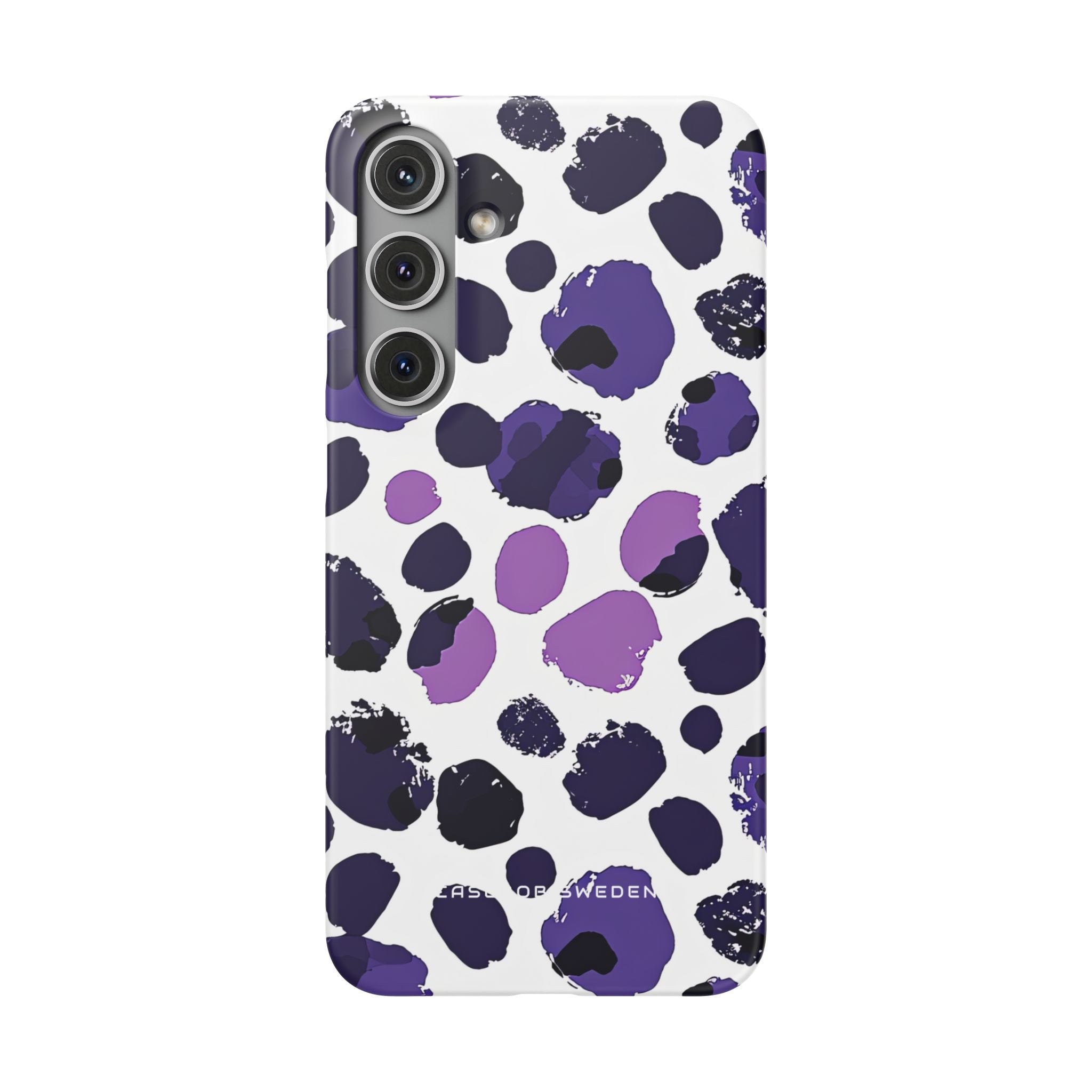 Purple Inkblots Samsung S24 - Slim Phone Case