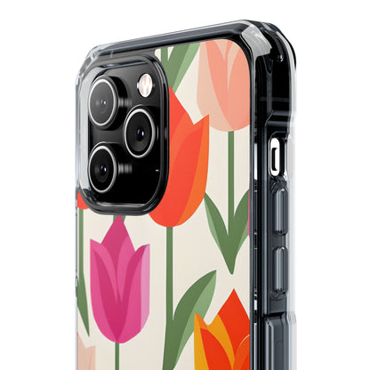 Vibrant Tulip Array iPhone Case - Impact
