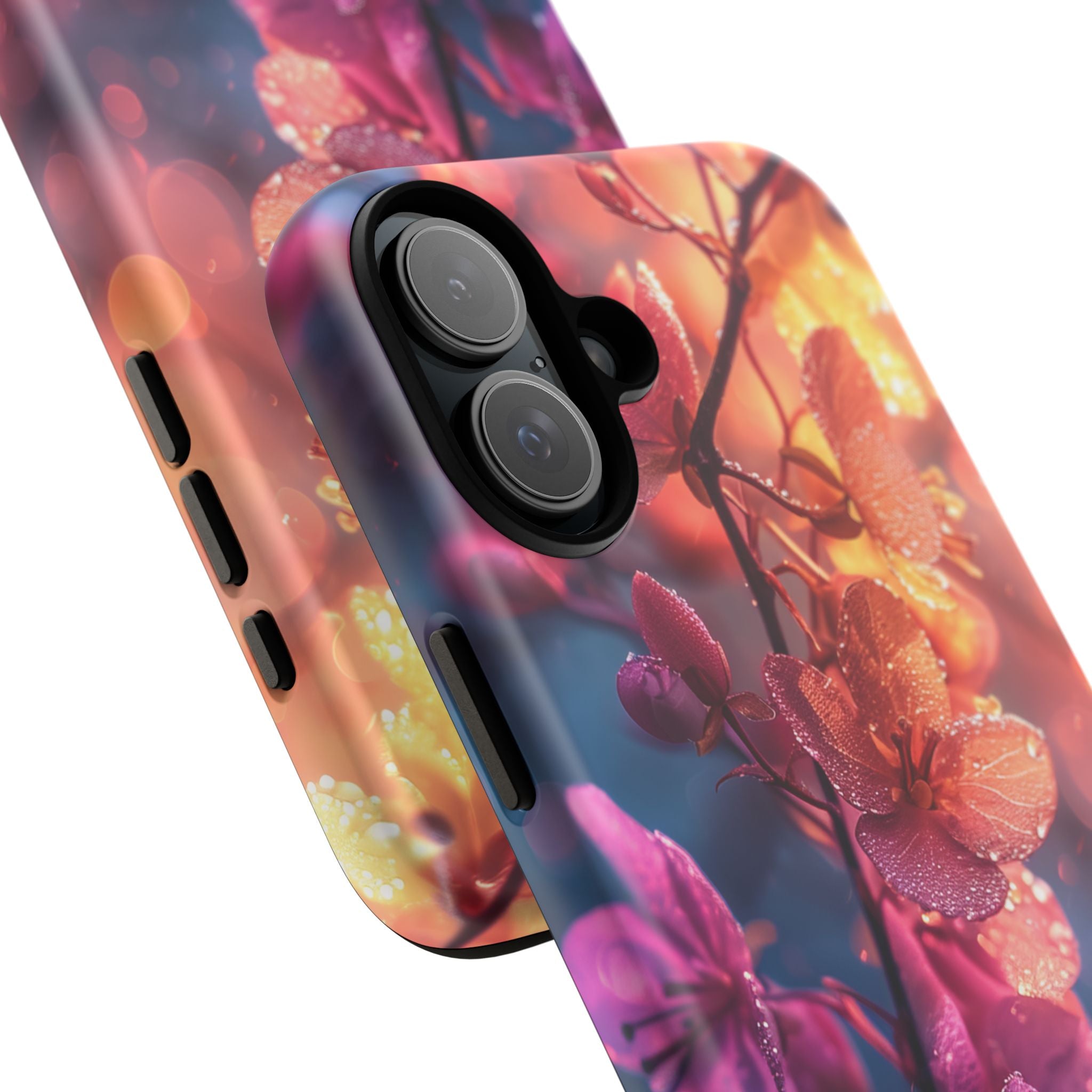 Surreal Flower Harmony iPhone 16 - Tough Phone Case