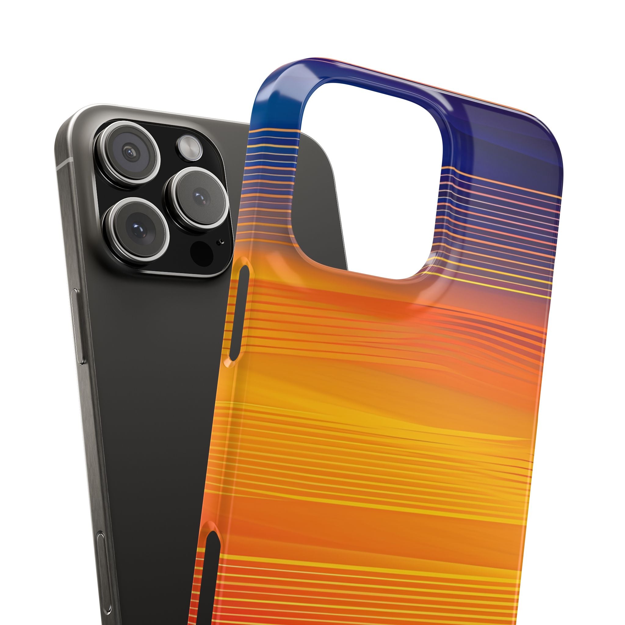 Gradient Sunset Flow iPhone 16 - Slim Phone Case