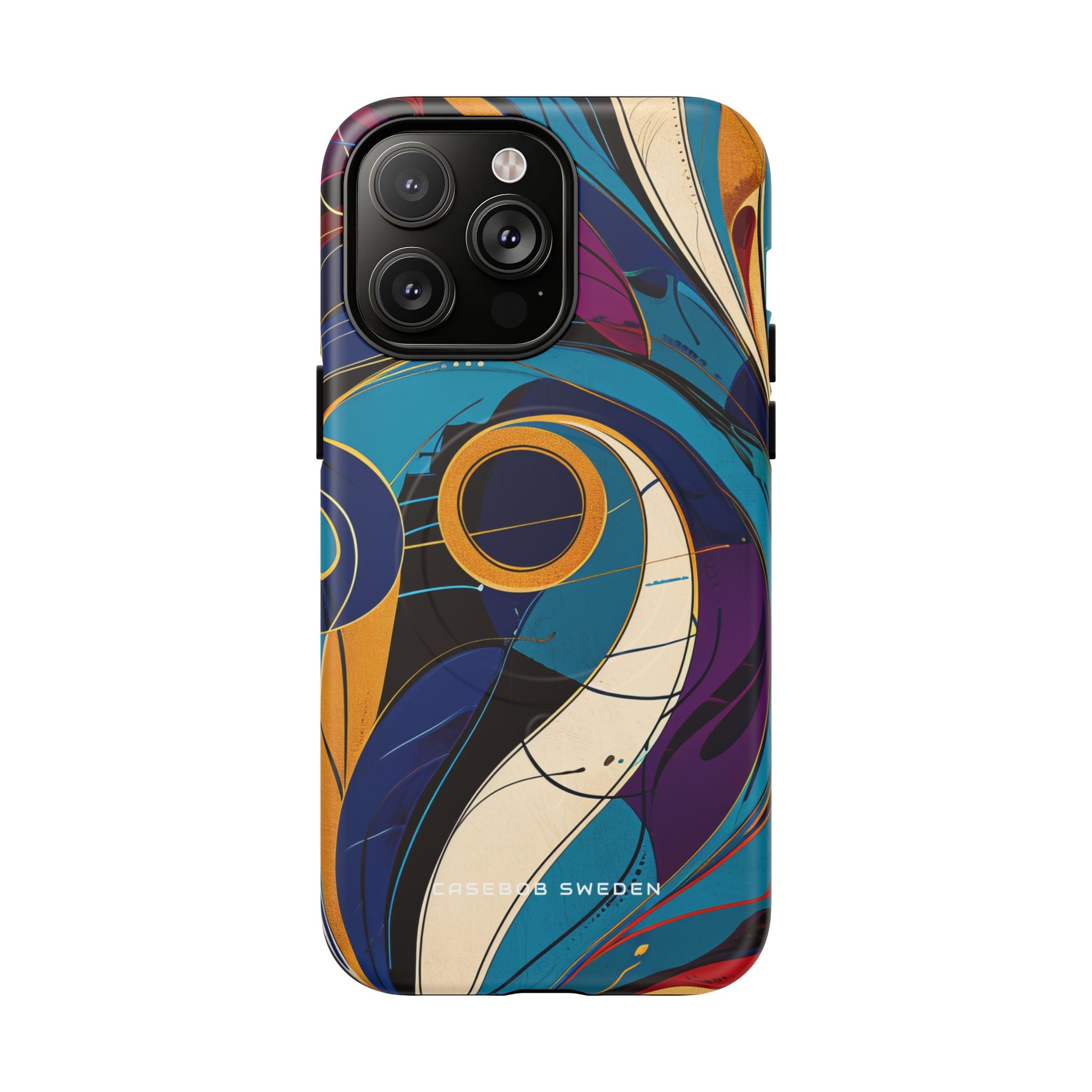 Vintage Vortex Harmony iPhone 14 | Tough+ Phone Case